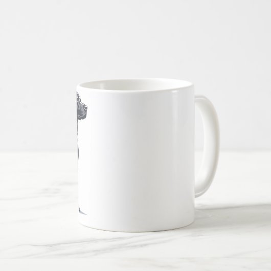 Chien de mode amant mug (Devant droit)