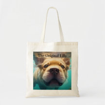Chien de natation Tous Sac fourre-tout américain