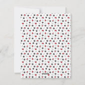 Chien de Noël Carte de vacances en Chihuahua Casqu (Dos)