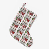 Chien de Noël Chiots mignons dans des chaussettes (Devant (Accrochage))