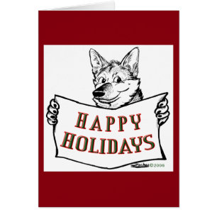 Chien de Noël : Joyeuses fêtes !