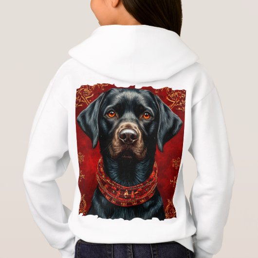 chien de Noël labrador (Dos)