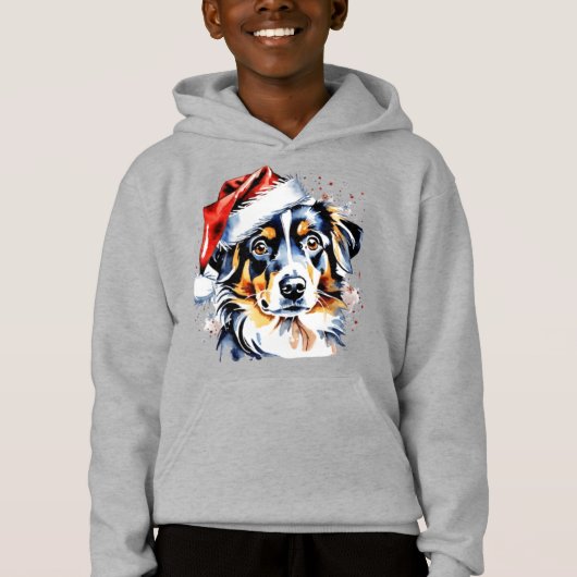 Chien de Noël mignon (Devant)