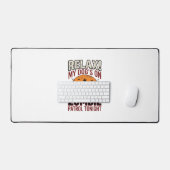 Chien de patrouille zombie Halloween Gravure vinta (Clavier et souris)