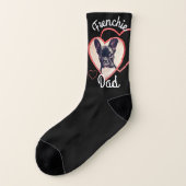 Chien de père français Valentine's Socks (Gauche - extérieur)