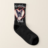 Chien de père français Valentine's Socks (Gauche intérieur)