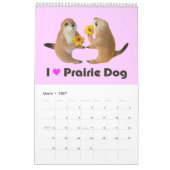 chien de prairie , Calendrier (Mar 2027)