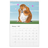 chien de prairie , Calendrier (Feb 2027)