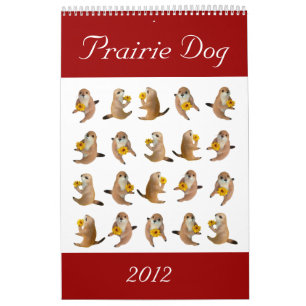 chien de prairie , Calendrier