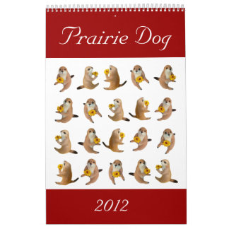 chien de prairie , Calendrier