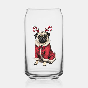 Chien de Pub en Tenue de Père Noël pour l'Amour de