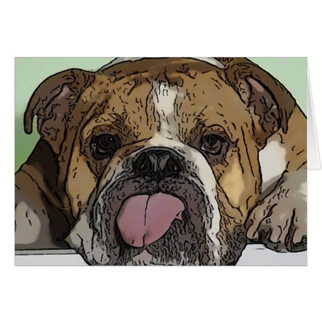 chien de taureau (Devant horizontal)