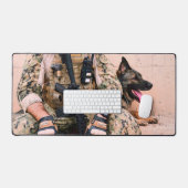 CHIEN DE TRAVAIL MILITAIRE AMÉRICAIN (Clavier et souris)