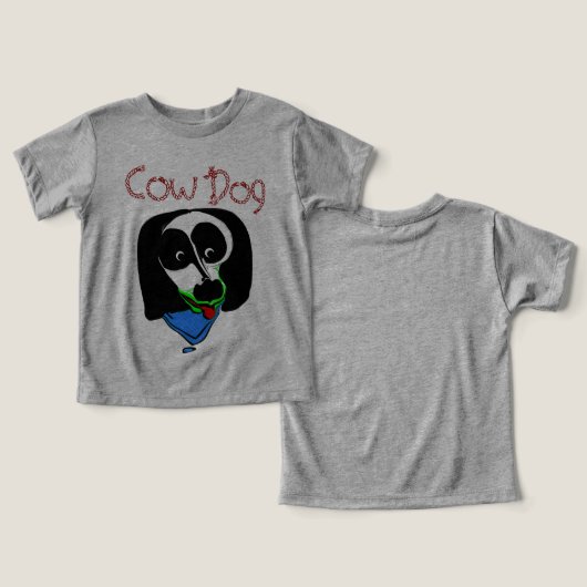 Chien de vache - Customisé (Design Recto & Verso)