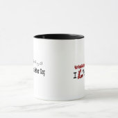 Chien d'eau espagnol (I Love) Mug (Centre)