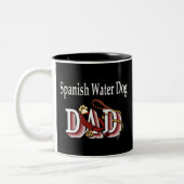 Chien d'eau espagnol papa Mug (Gauche)