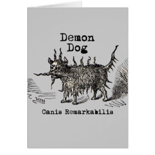Chien Demon Vintage Funny migre