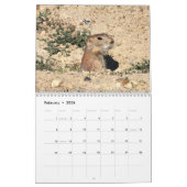 Chien des Prairies 2026 Calendrier des 12 mois (Feb 2026)