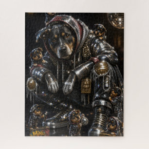 Chien Disco & Mini Me Crew Puzzle
