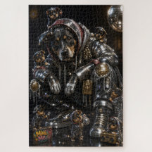 Chien Disco & Mini Me Crew Puzzle