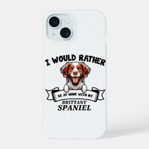 Chien drôle Brittany Spaniel