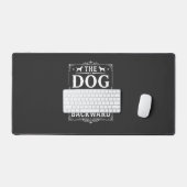 Chien Drôle Dieu Écrit À l'Envers (Clavier et souris)