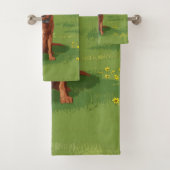 Chien du Labrador jaune rouge renard (En situation)