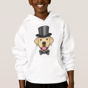 Chien en marié avec noeud papillon