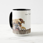Chien en taule, Mug (Devant gauche)