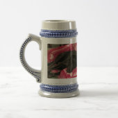Chien endormi Stein Mug (Gauche)