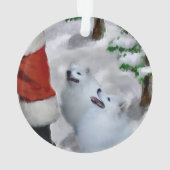 Chien Esquimau Américain Noël (dos)