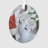 Chien Esquimau Américain Noël (devant)