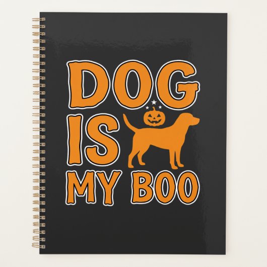 Chien Est Mon Boo Halloween Chien (Devant)