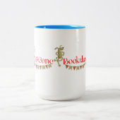 Chien est parti librairie Grand café Mug (Centre)