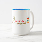 Chien est parti librairie Grand café Mug (Devant droit)