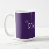 Chien et café Mug (Gauche)