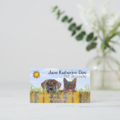 Chien et chat animal de compagnie Grooming Cartes  (Debout devant)