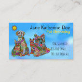 Chien et chat animal de compagnie Grooming Cartes  (Devant)