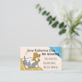 Chien et chat animal de compagnie Grooming Cartes (Debout devant)