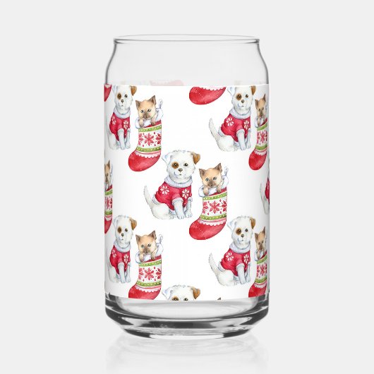 Chien et chat de Noël (Verso)