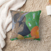 Chien et oreiller orange (Couverture)
