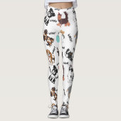 Chien et Ouah ! Leggings (Devant)