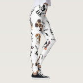 Chien et Ouah ! Leggings (Droite)