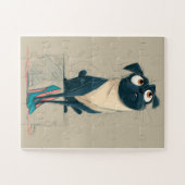 Chien et talons hauts - Puzzle amusant (Horizontal)
