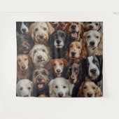Chien face de la tapisserie (Devant (Horizontal))