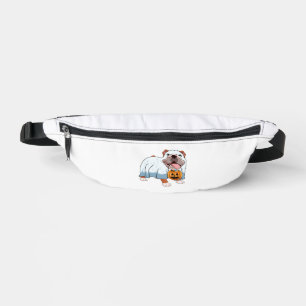 Chien fantôme Bulldog Halloween