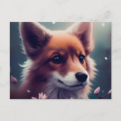 Chien Fox Briefkaart (Voorkant)
