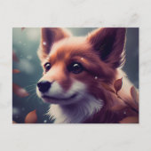 Chien Fox Briefkaart (Voorkant)