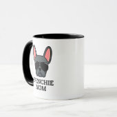 Chien Français Bleu Chien Français Mug Maman Mug (Devant gauche)