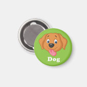 Chien frigo cuisine magnet (Recto/Verso)